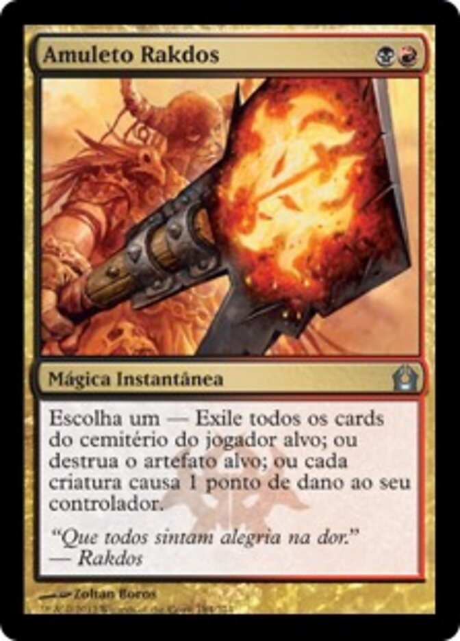 Amuleto Rakdos