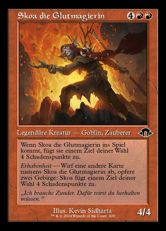 Skoa die Glutmagierin