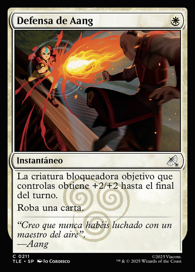 Defensa de Aang