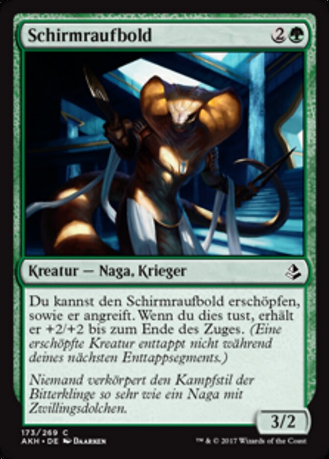 Schirmraufbold