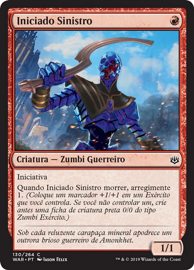 Iniciado Sinistro