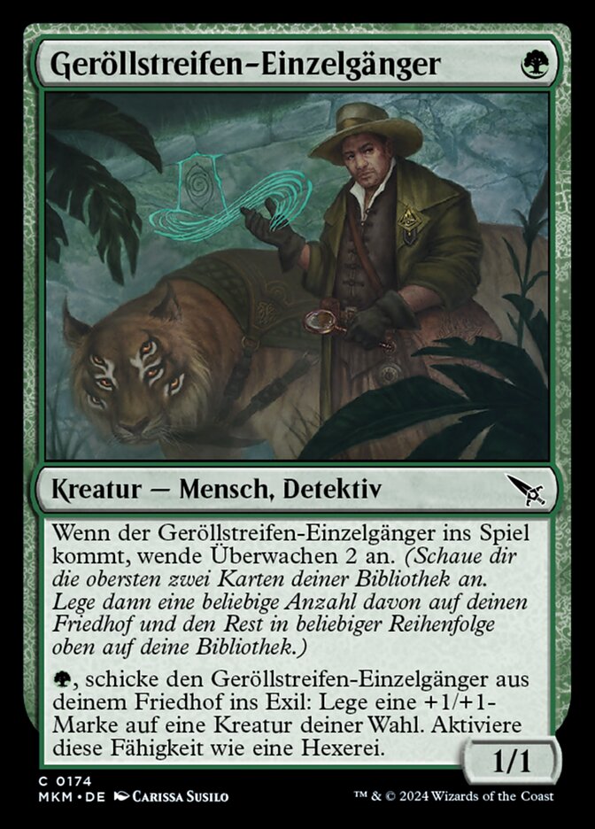 Geröllstreifen-Einzelgänger