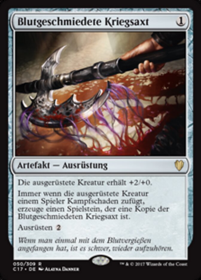Blutgeschmiedete Kriegsaxt