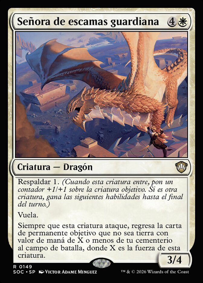 Señora de escamas guardiana