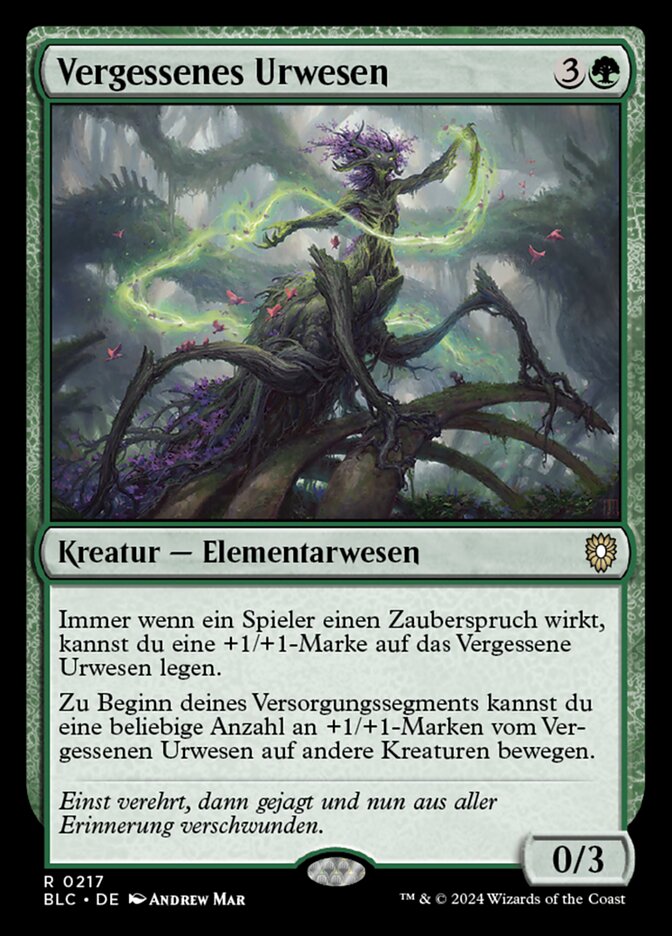 Vergessenes Urwesen