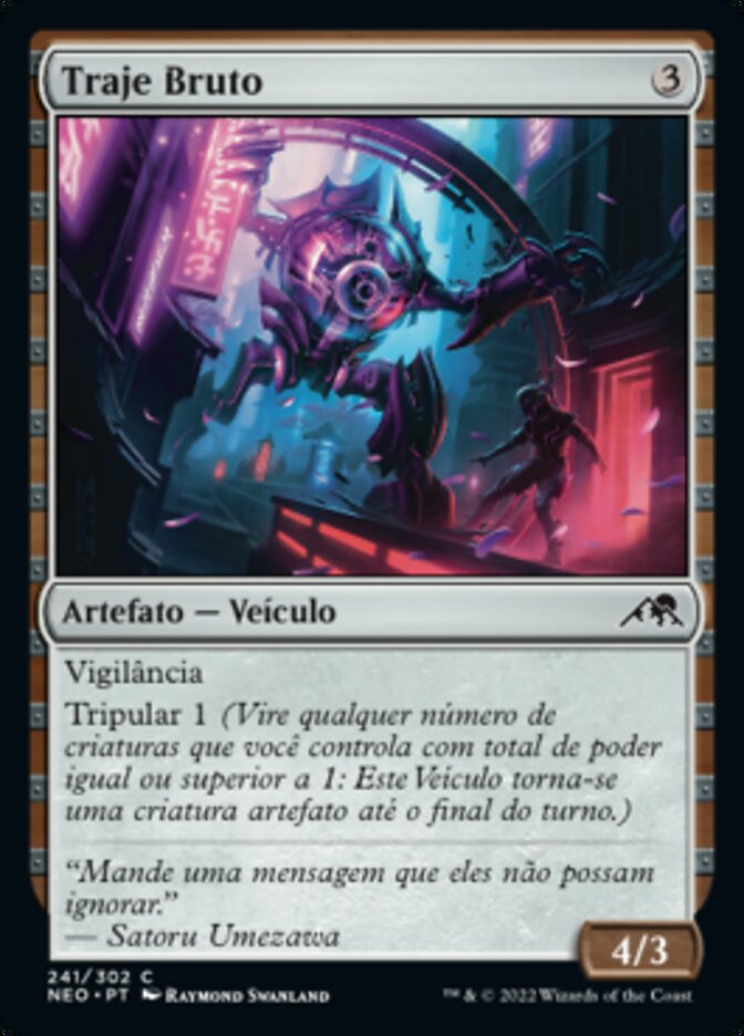 Traje Bruto
