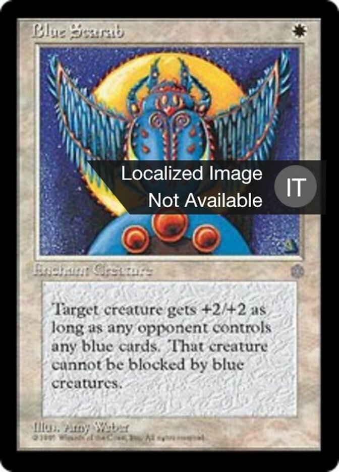Scarabeo Blu