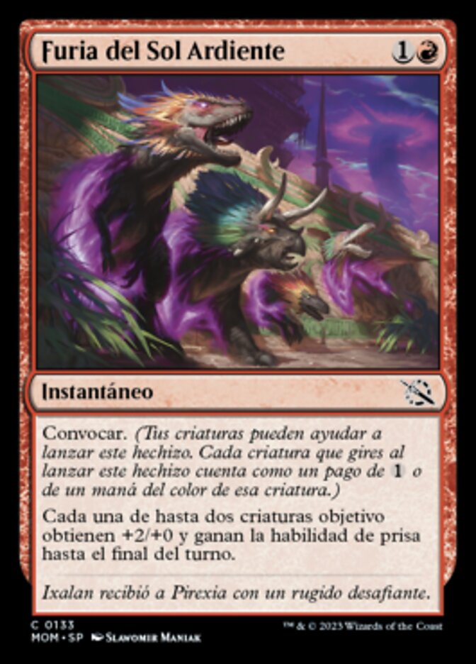 Furia del Sol Ardiente