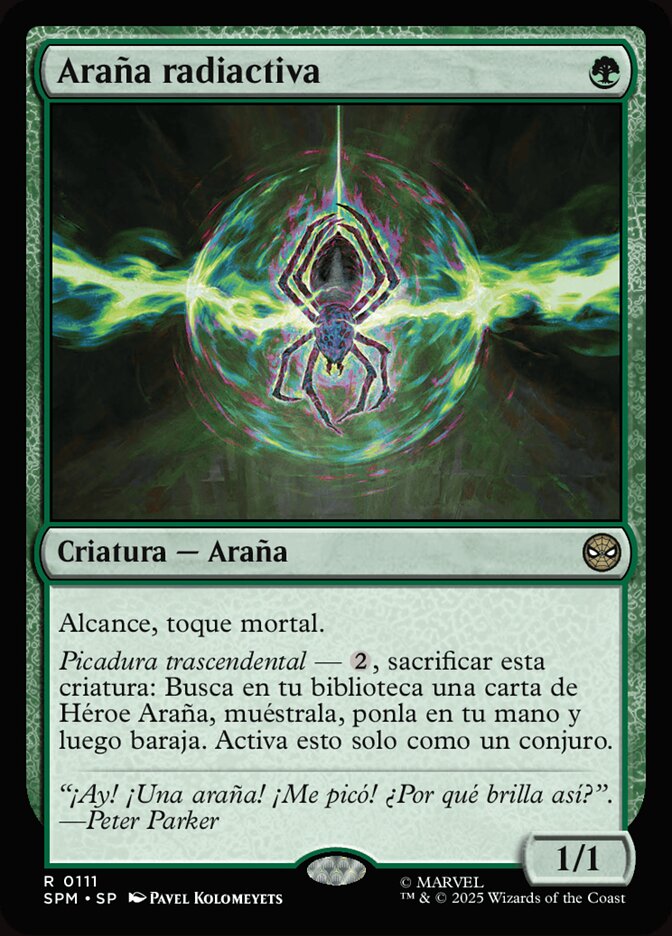 Araña radiactiva