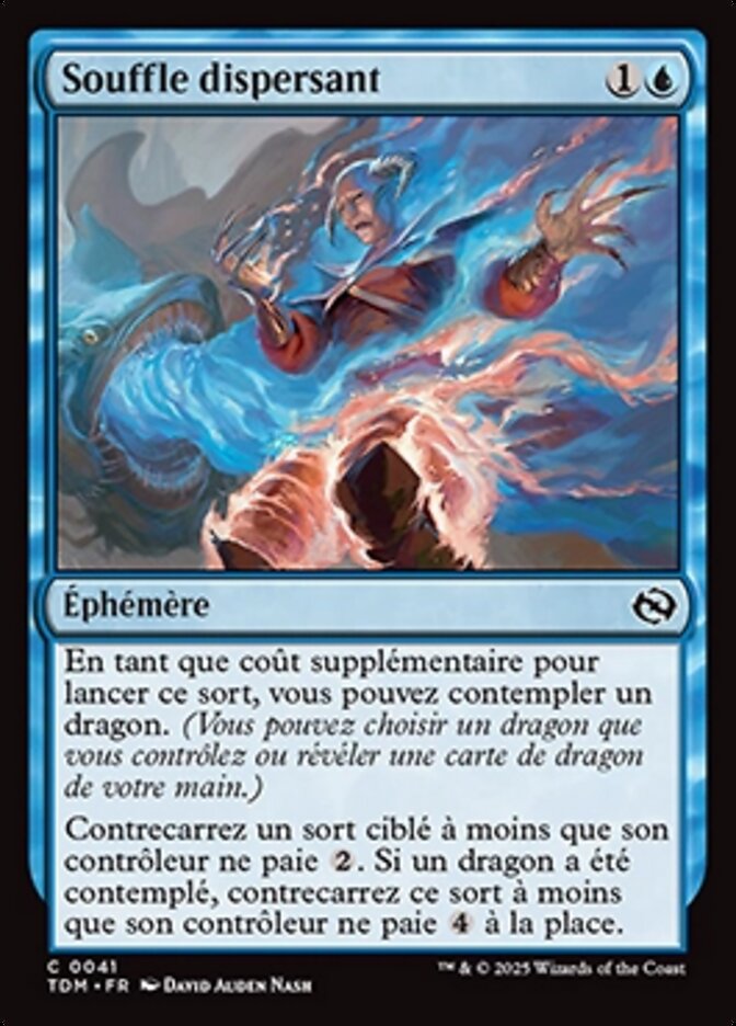 Souffle dispersant