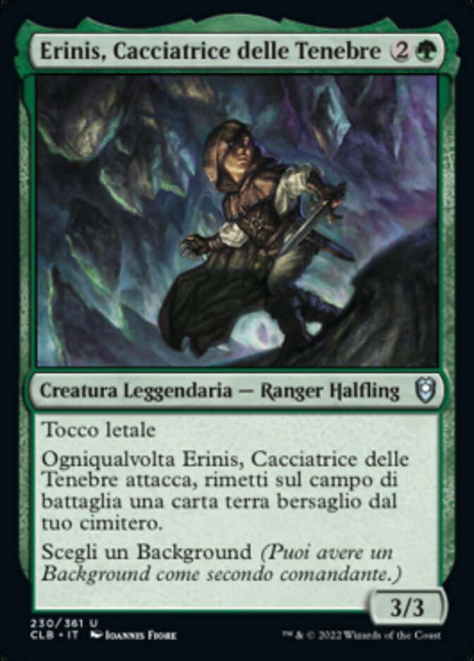 Erinis, Cacciatrice delle Tenebre