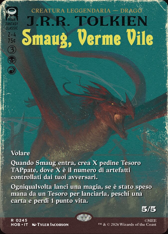 Smaug, Verme Vile