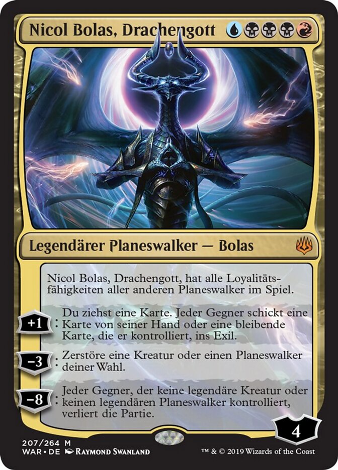 Nicol Bolas, Drachengott