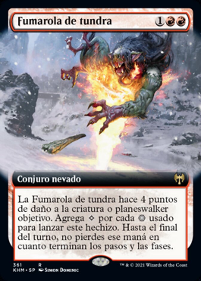 Fumarola de tundra