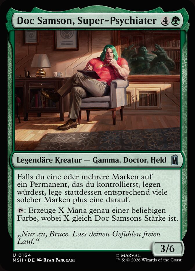 Doc Samson, Super-Psychiater