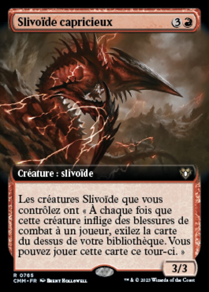 Slivoïde capricieux