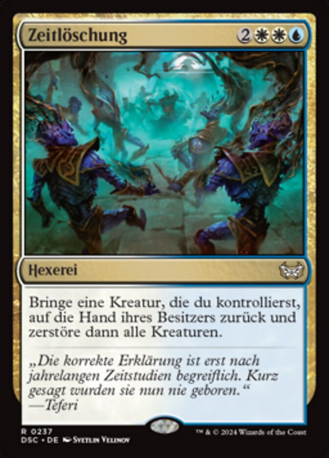 Zeitlöschung