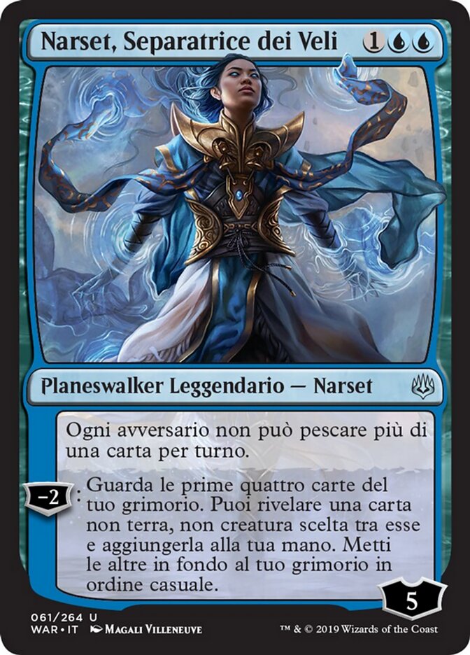 Narset, Separatrice dei Veli