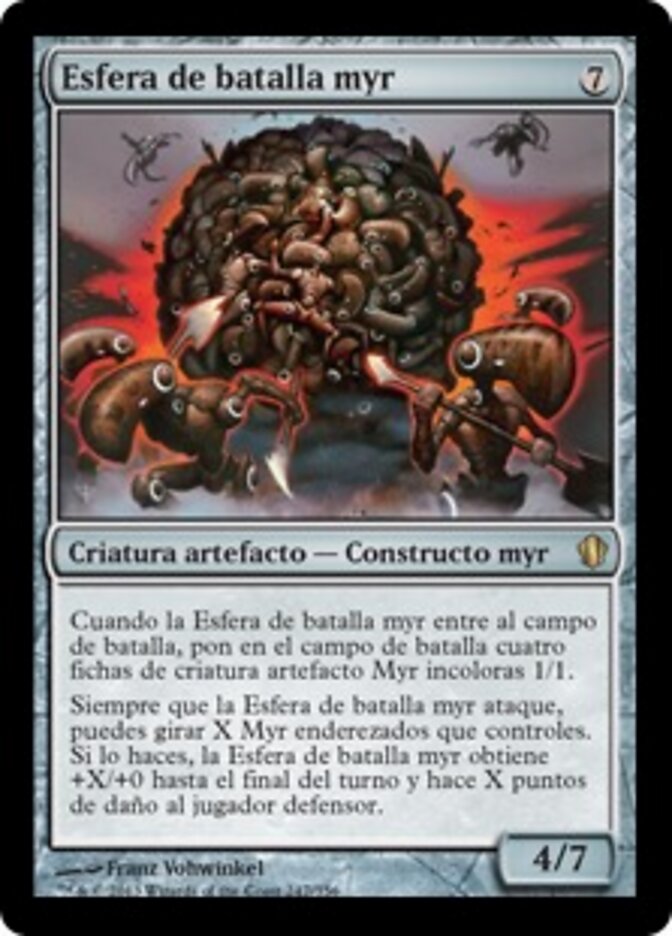 Esfera de batalla myr