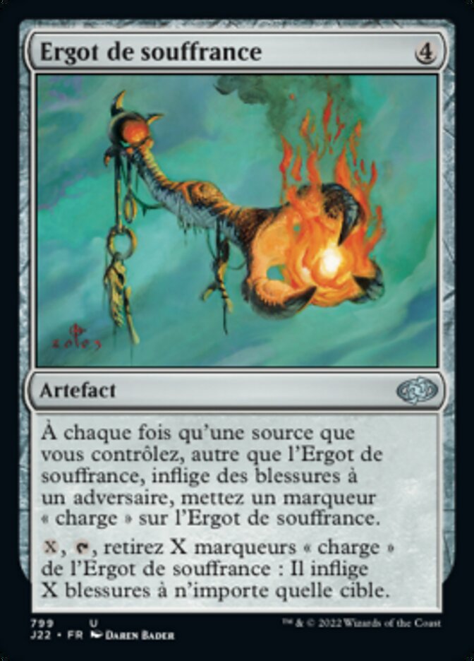 Ergot de souffrance