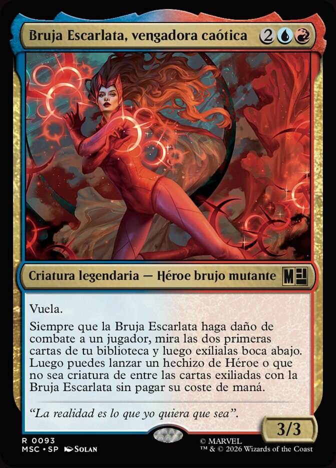Bruja Escarlata, vengadora caótica