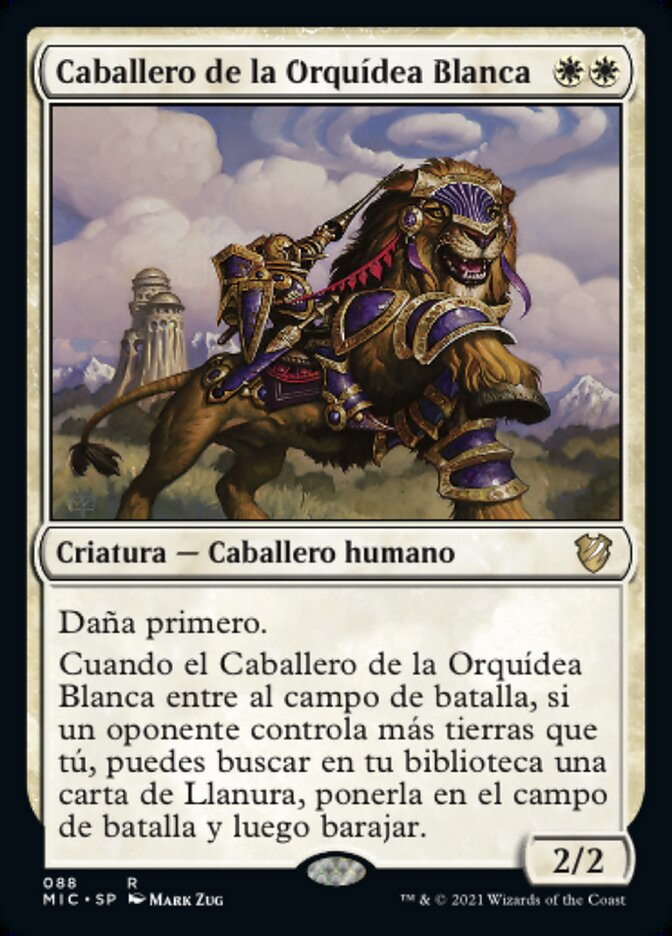 Caballero de la Orquídea Blanca