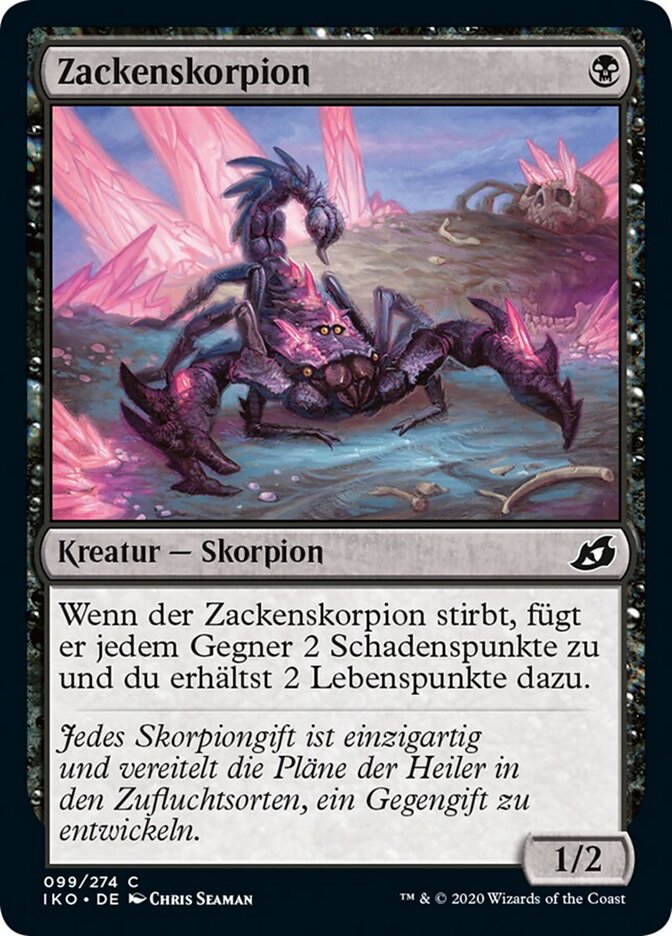 Zackenskorpion