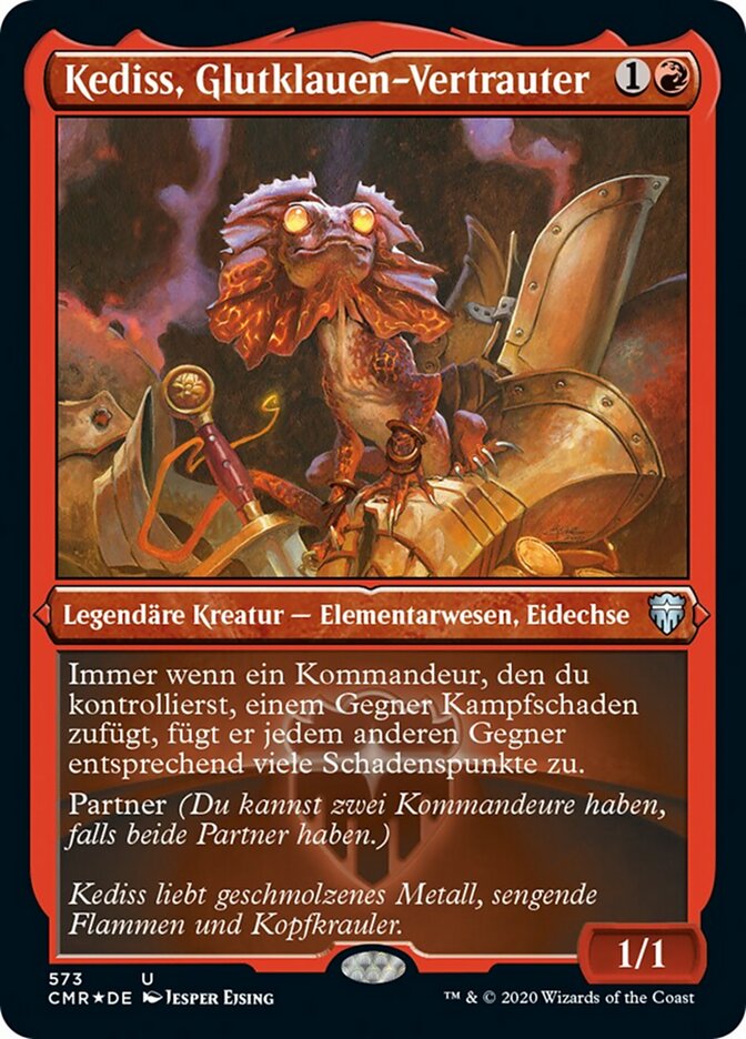 Kediss, Glutklauen-Vertrauter