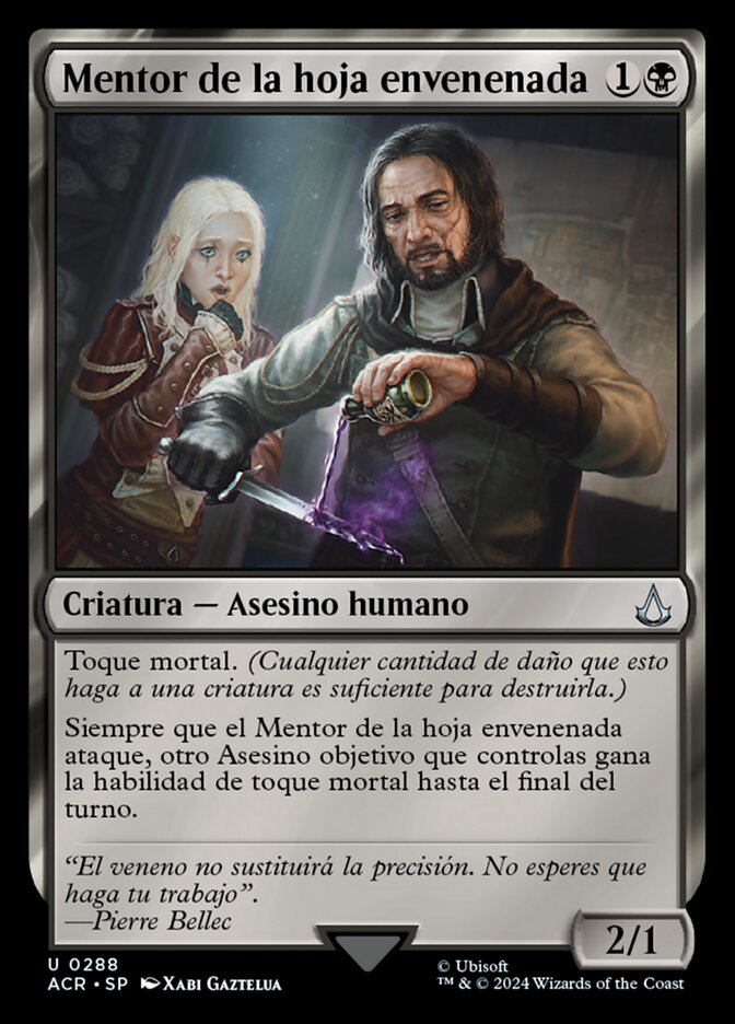 Mentor de la hoja envenenada