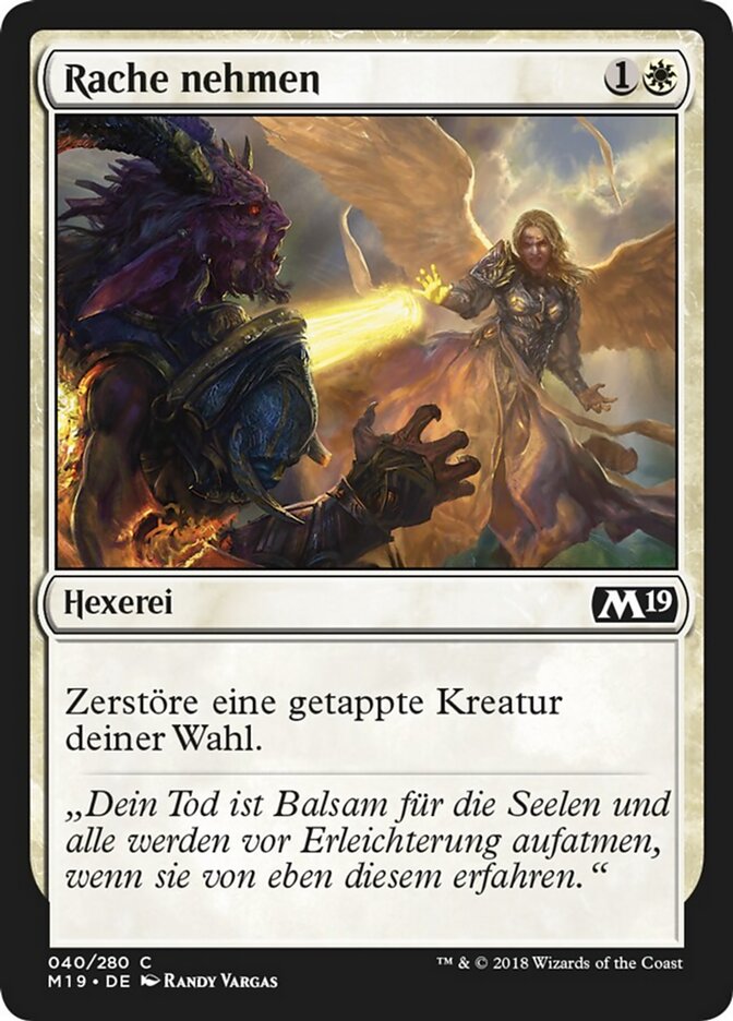 Rache nehmen
