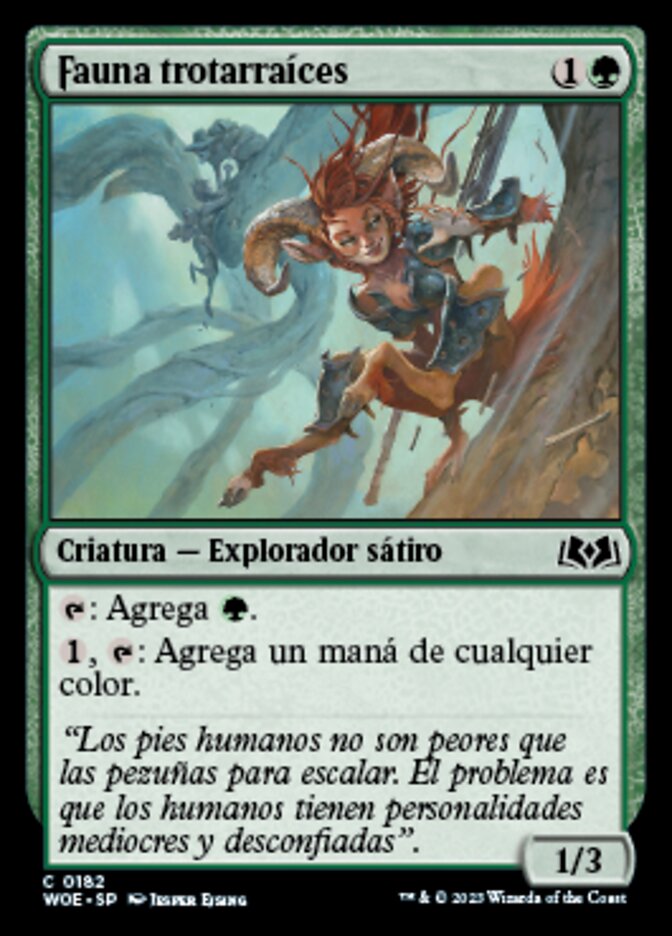 Fauna trotarraíces