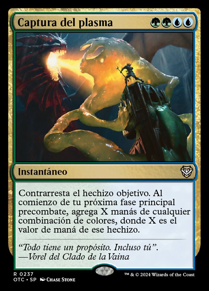 Captura del plasma