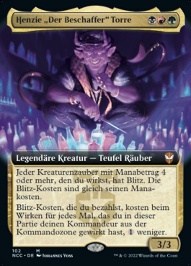 Henzie „Der Beschaffer" Torre