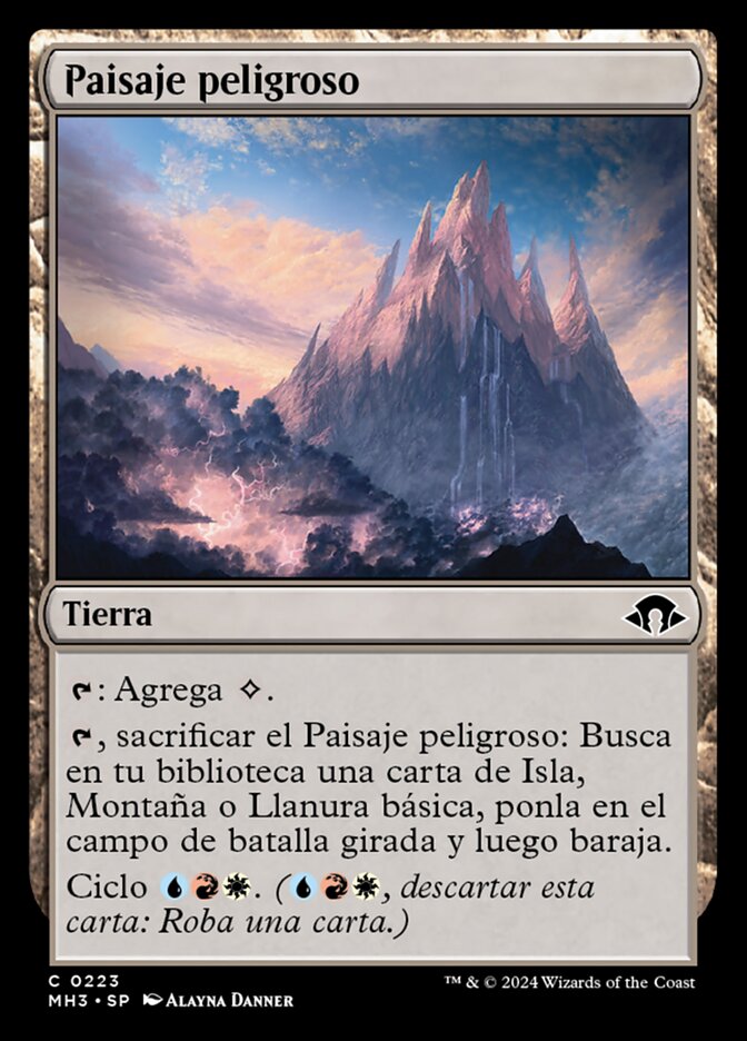 Paisaje peligroso