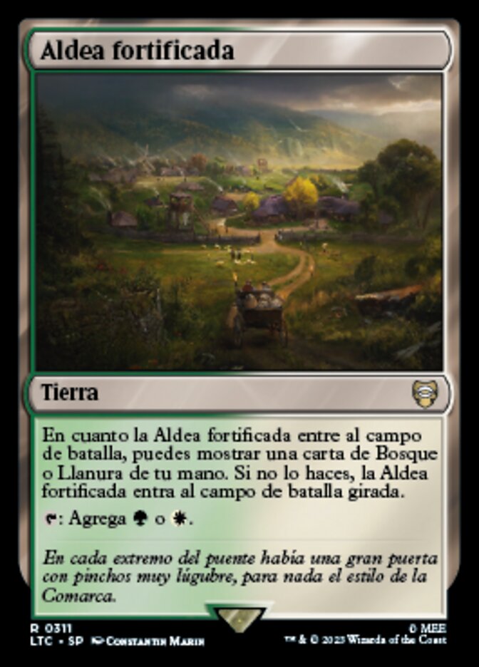 Aldea fortificada