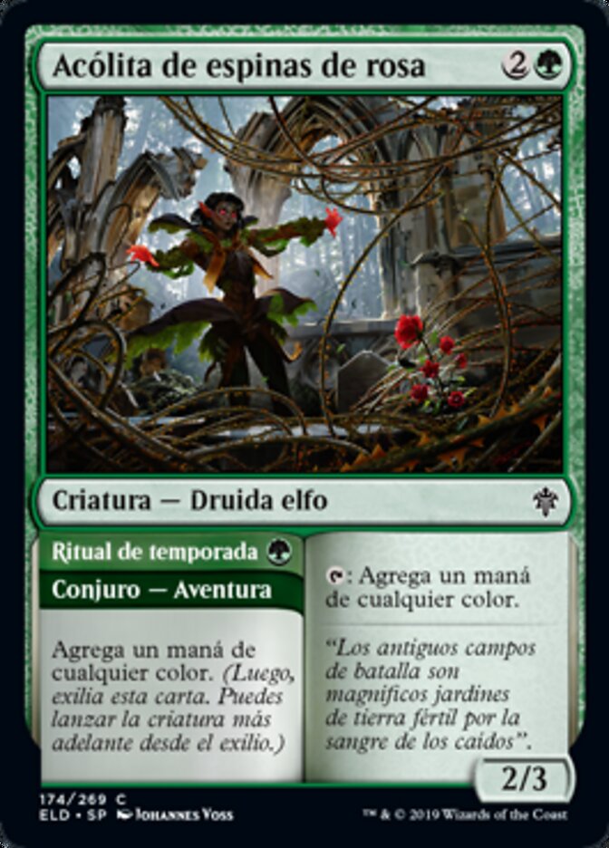 Rosethorn Acolyte // Seasonal Ritual