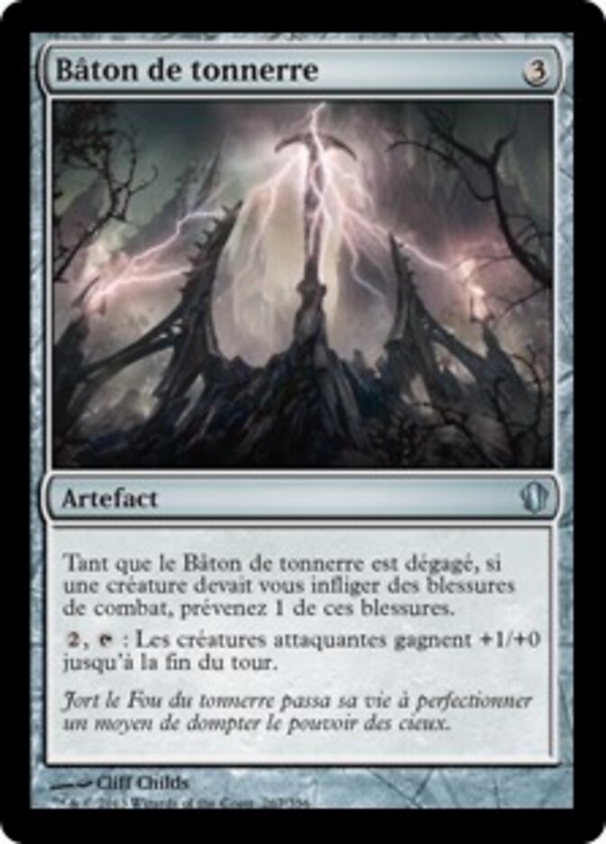 Bâton de tonnerre