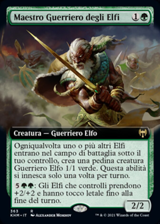Maestro Guerriero degli Elfi