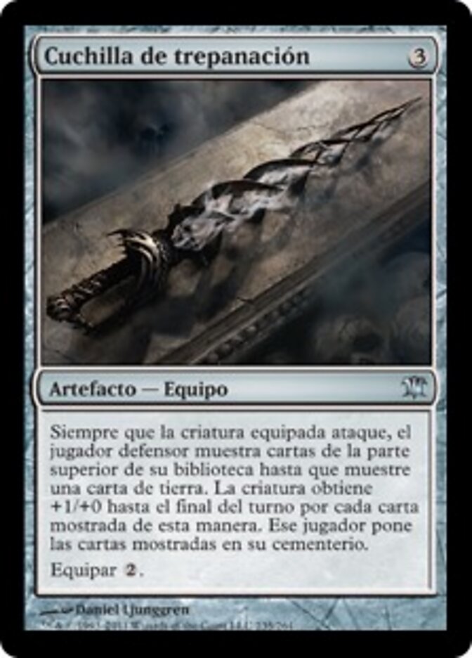 Cuchilla de trepanación