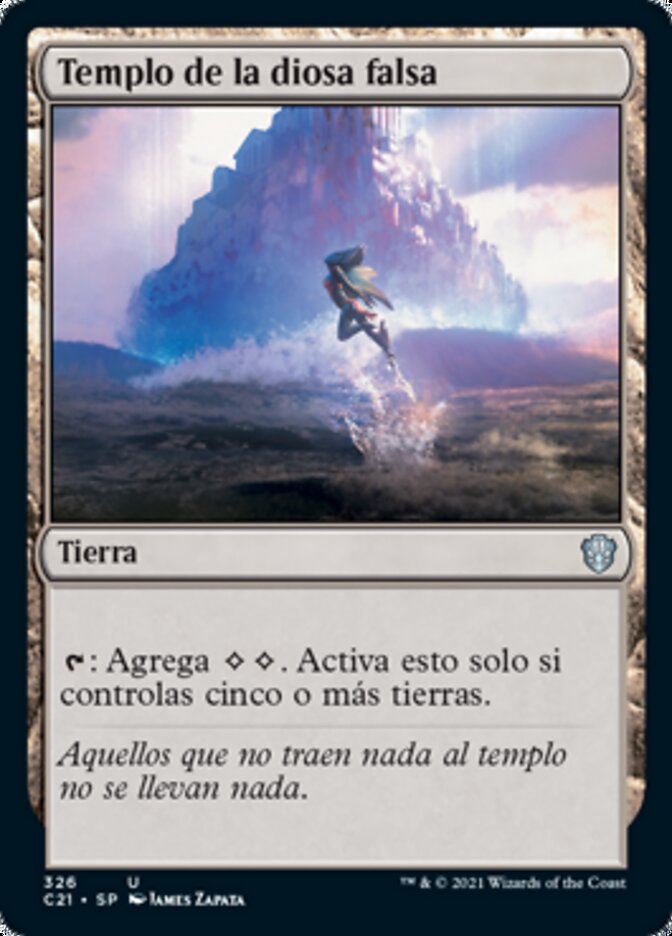 Templo de la diosa falsa