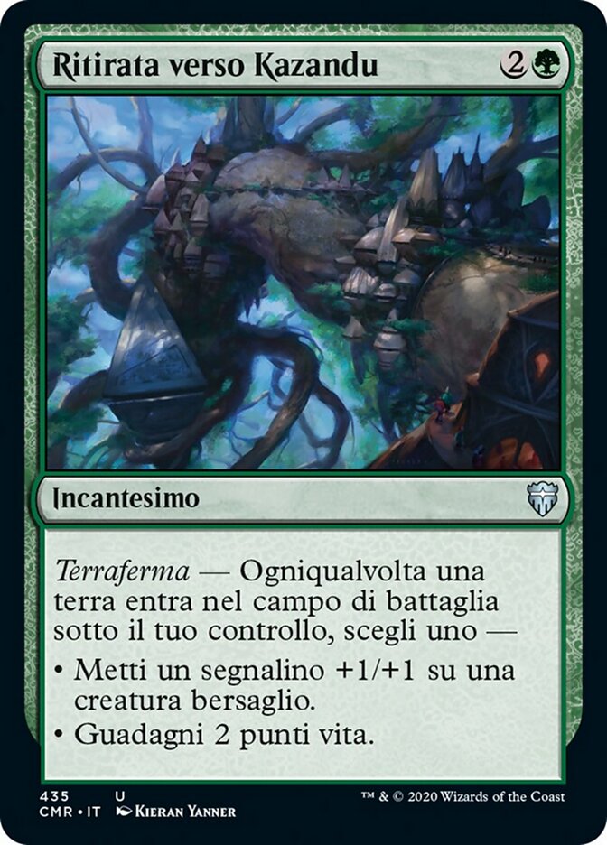 Ritirata verso Kazandu