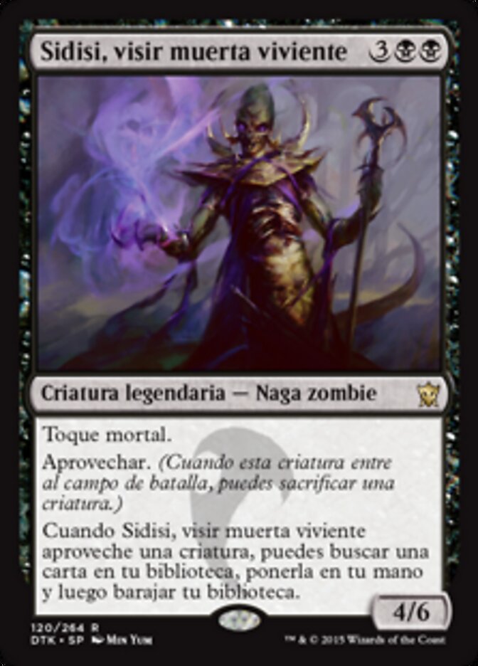 Sidisi, visir muerta viviente