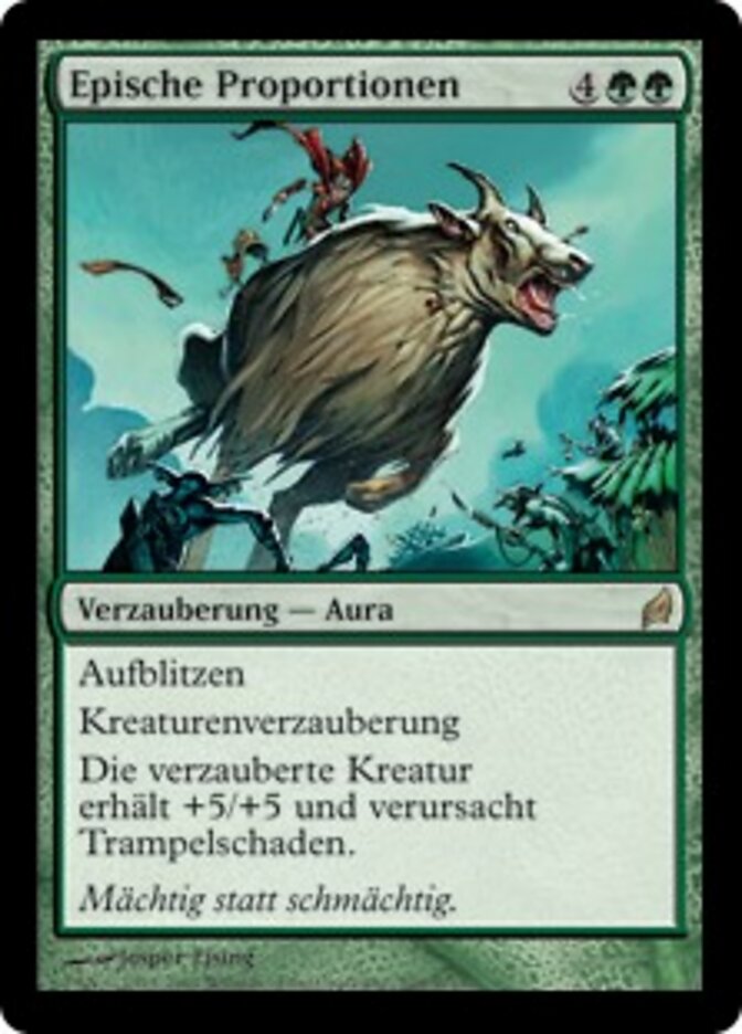 Epische Proportionen