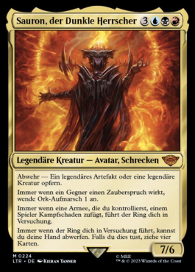 Sauron, der Dunkle Herrscher