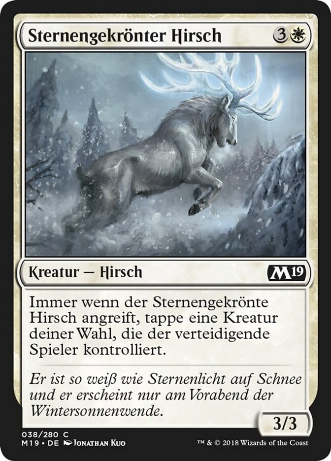 Sternengekrönter Hirsch