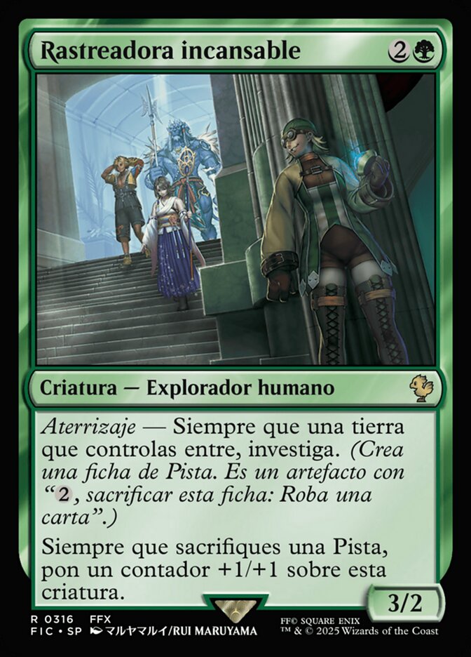 Rastreadora incansable