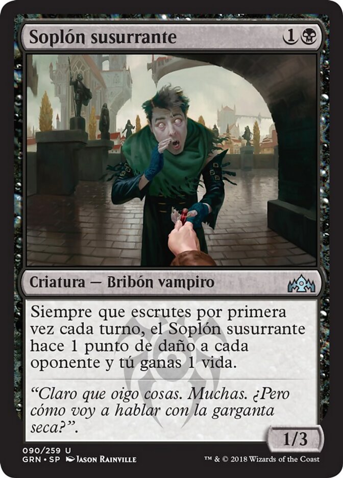 Soplón susurrante