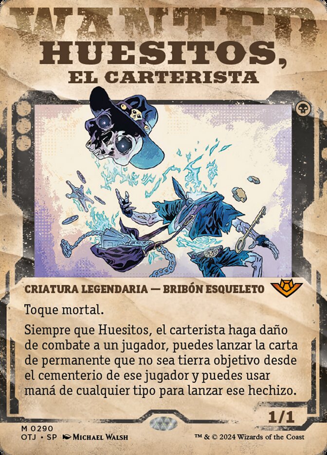 Huesitos, el carterista