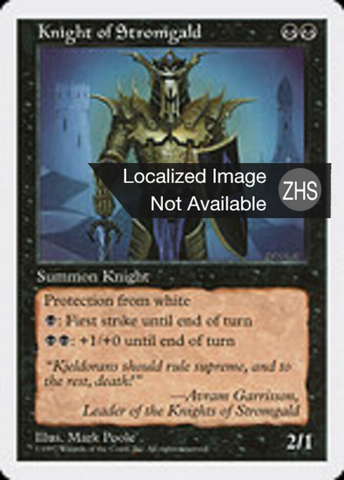 Knight of Stromgald