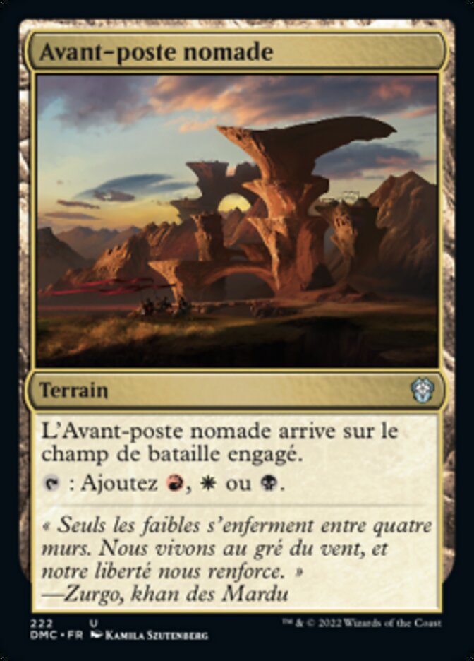 Avant-poste nomade
